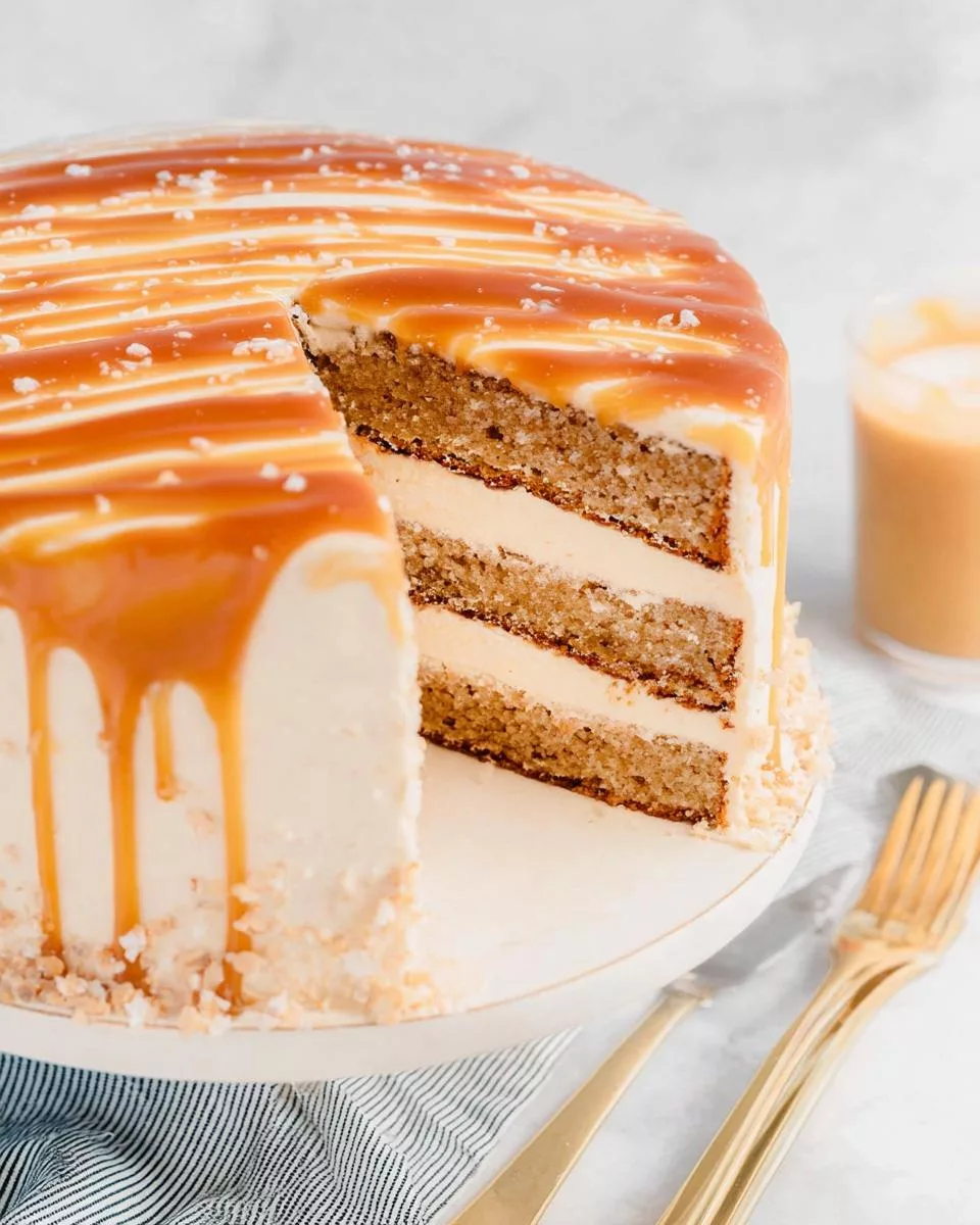 Salted Caramel Cake - detail 1