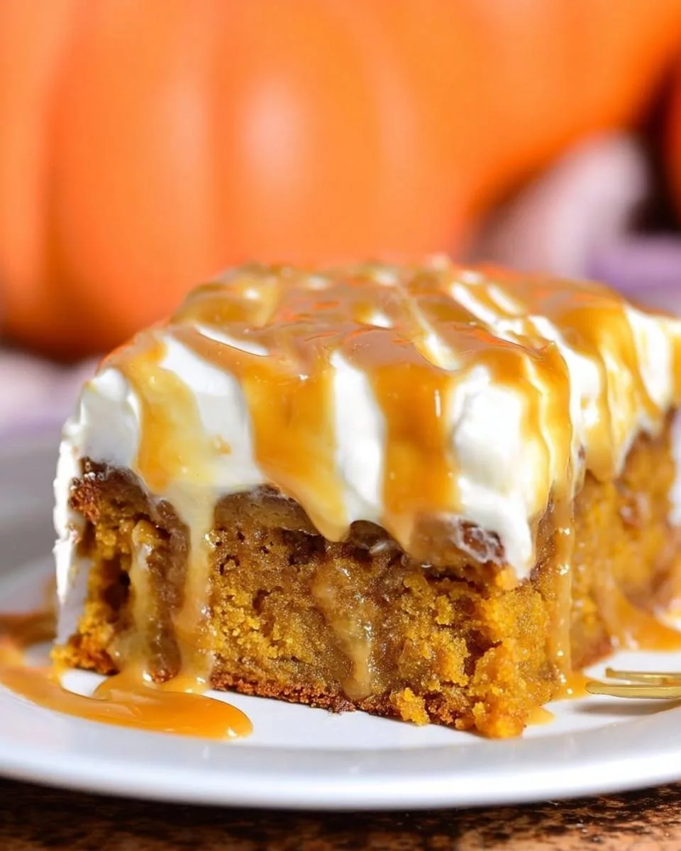 Salted Caramel Pumpkin Cake - detail 2
