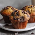Small Batch Brown Butter Chocolate Chip Muffins