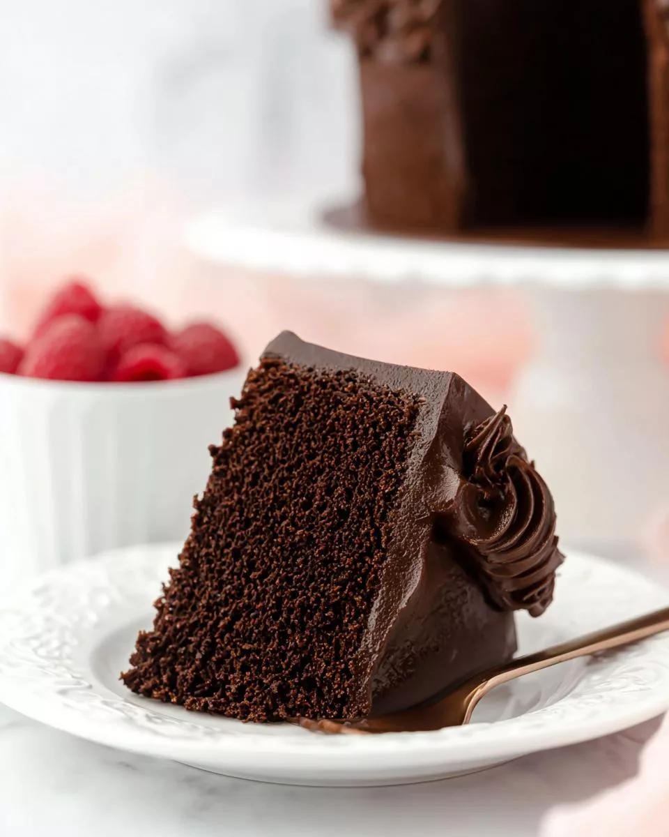 Small Chocolate Cake - detail 2