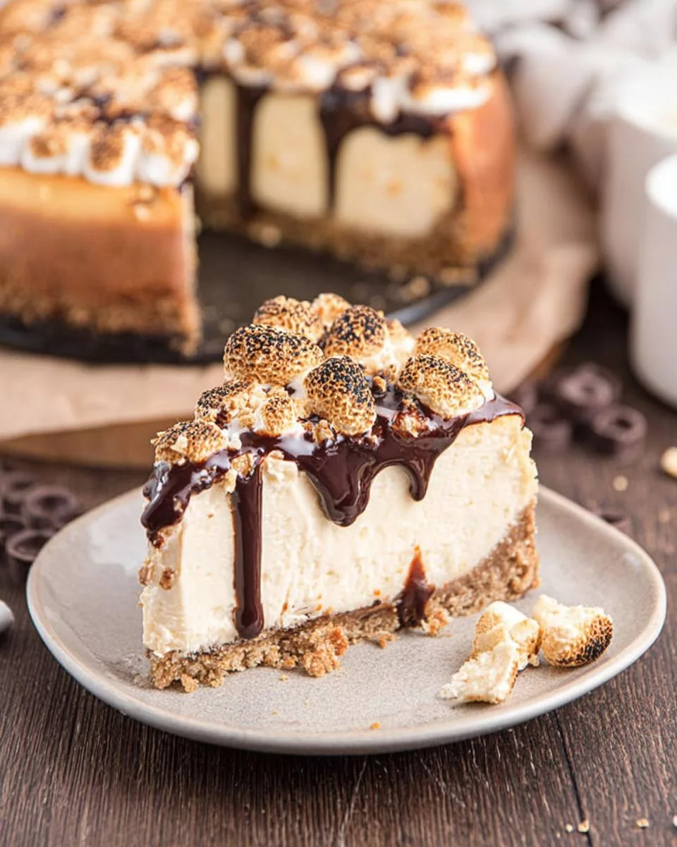 S’mores Cheesecake - detail 2