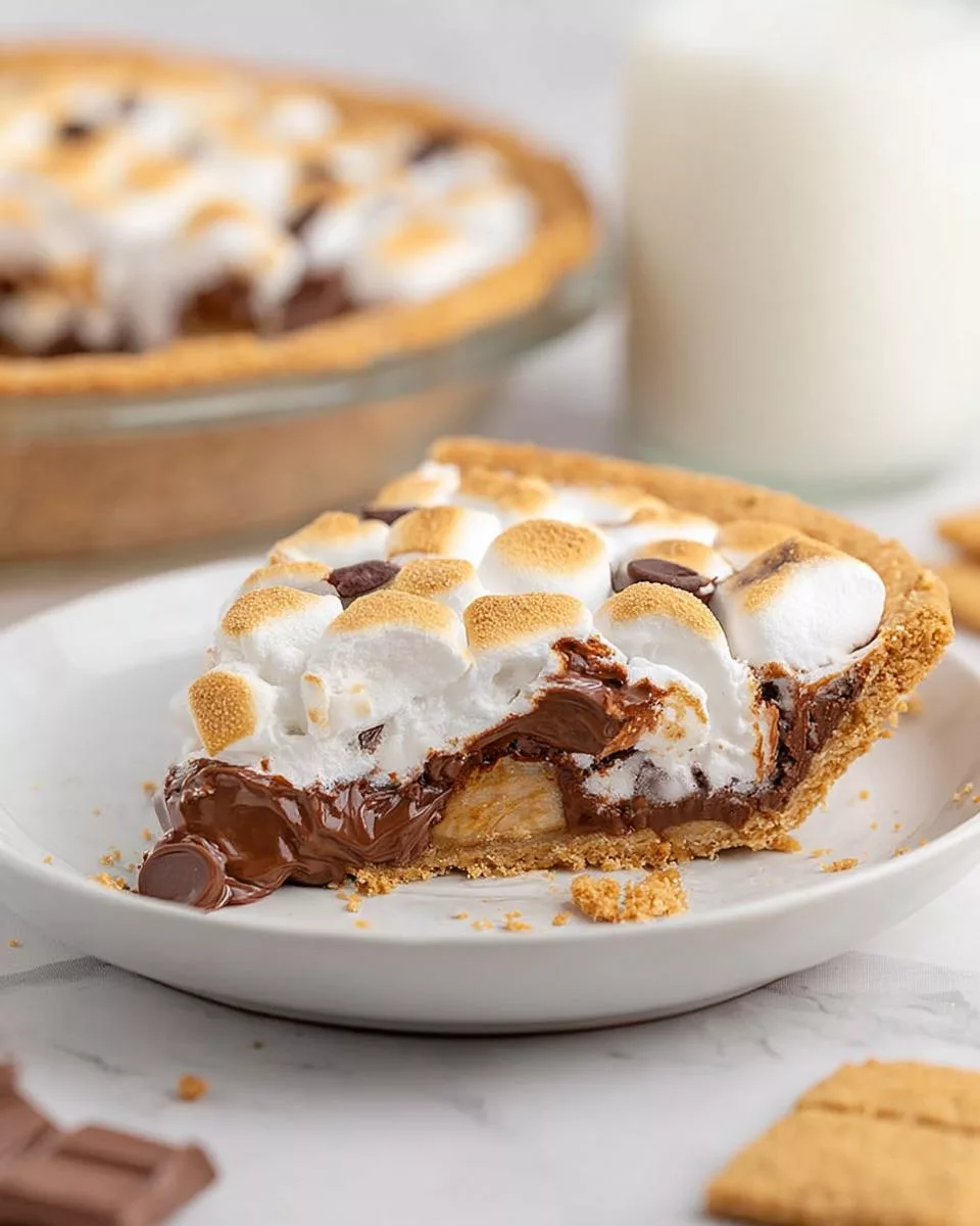 S’mores Pie - detail 1