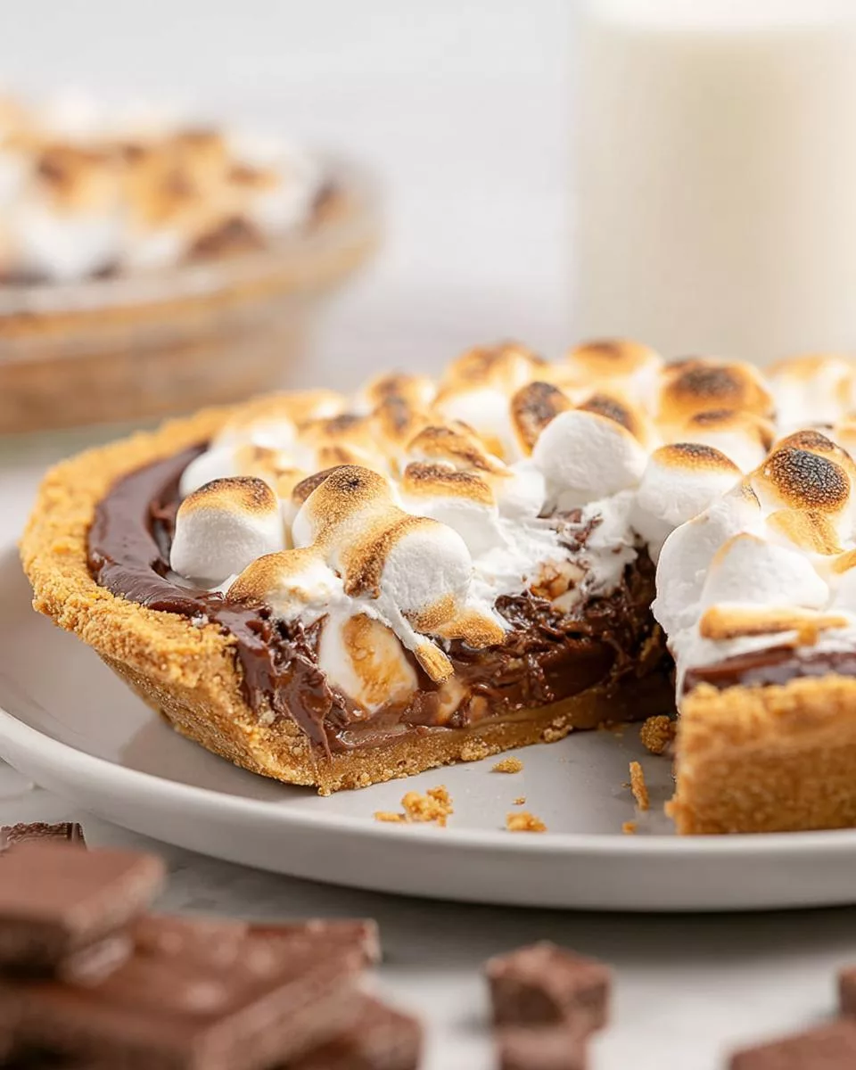 S’mores Pie - detail 2