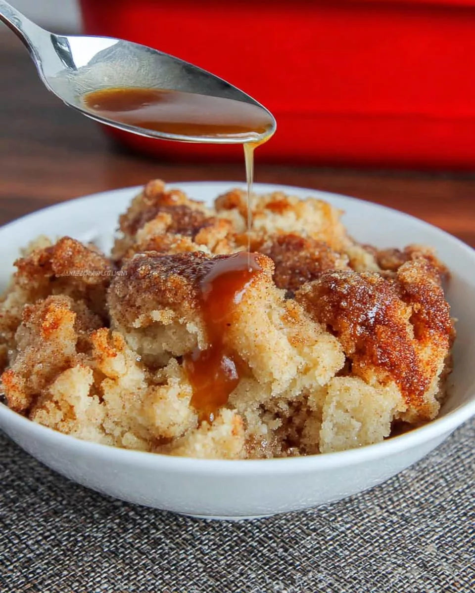 Snickerdoodle Cobbler - detail 1
