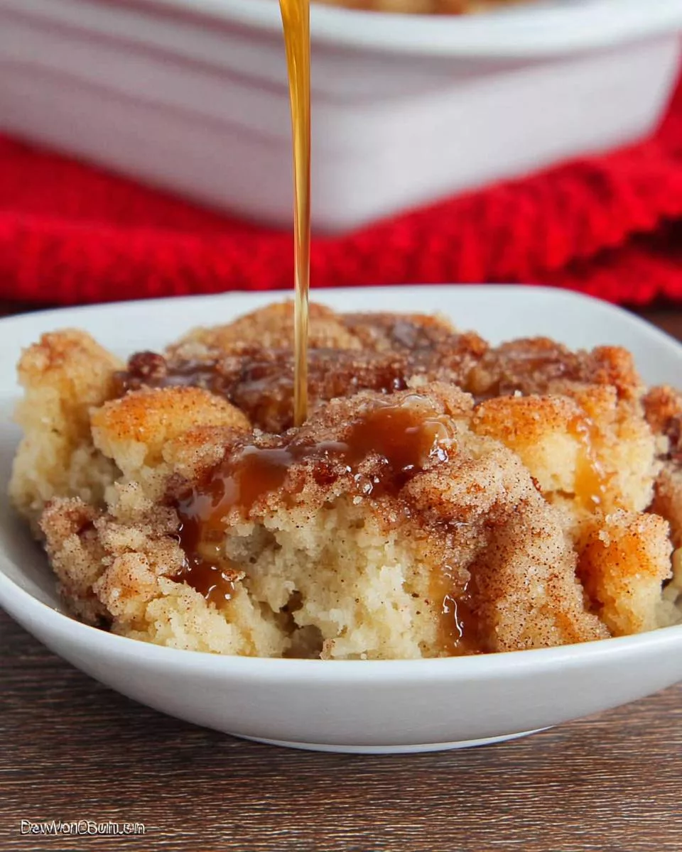 Snickerdoodle Cobbler - detail 2