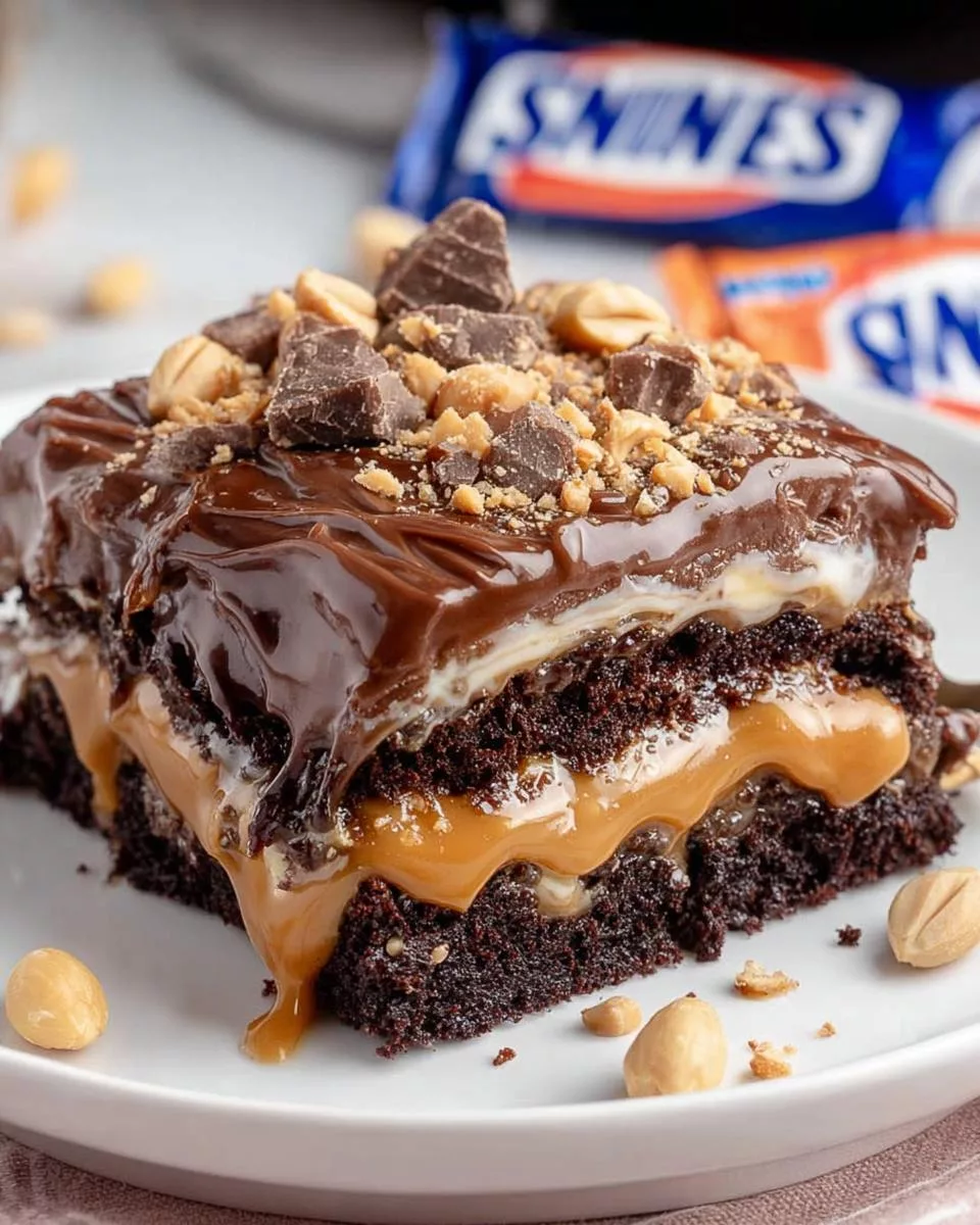 Snickers Cake - detail 1
