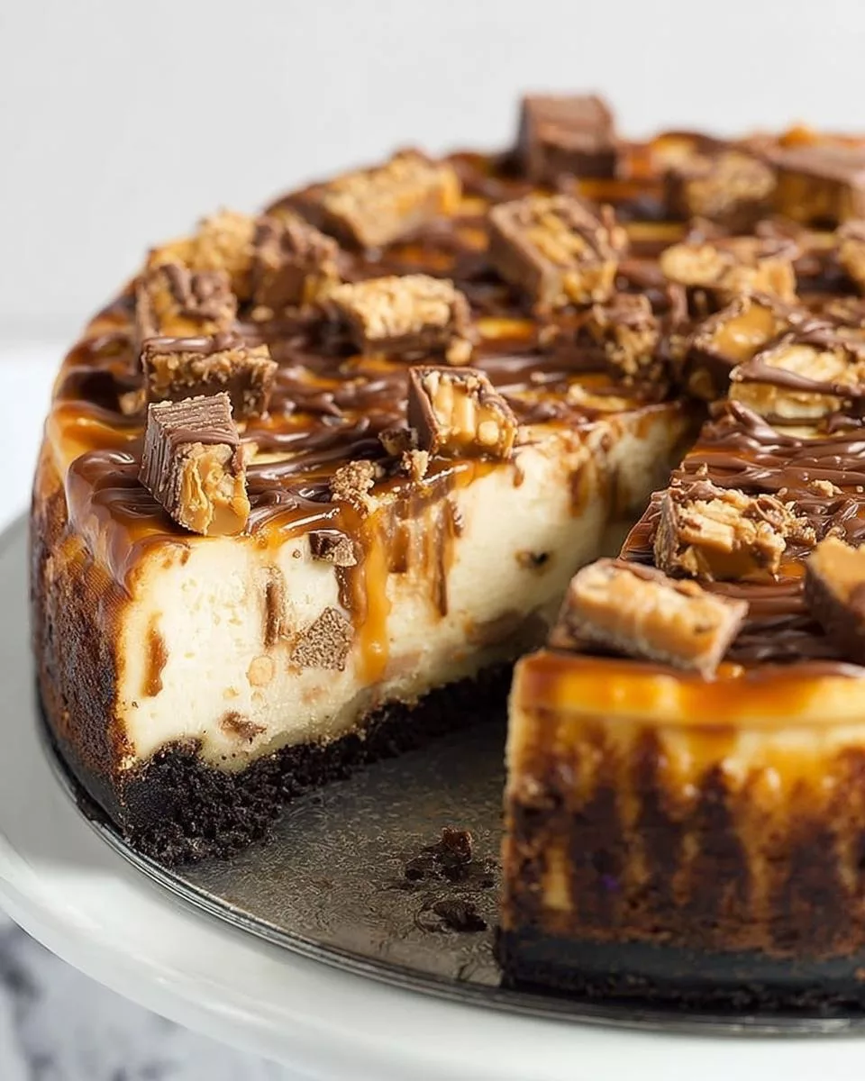 Snickers Cheesecake - detail 2