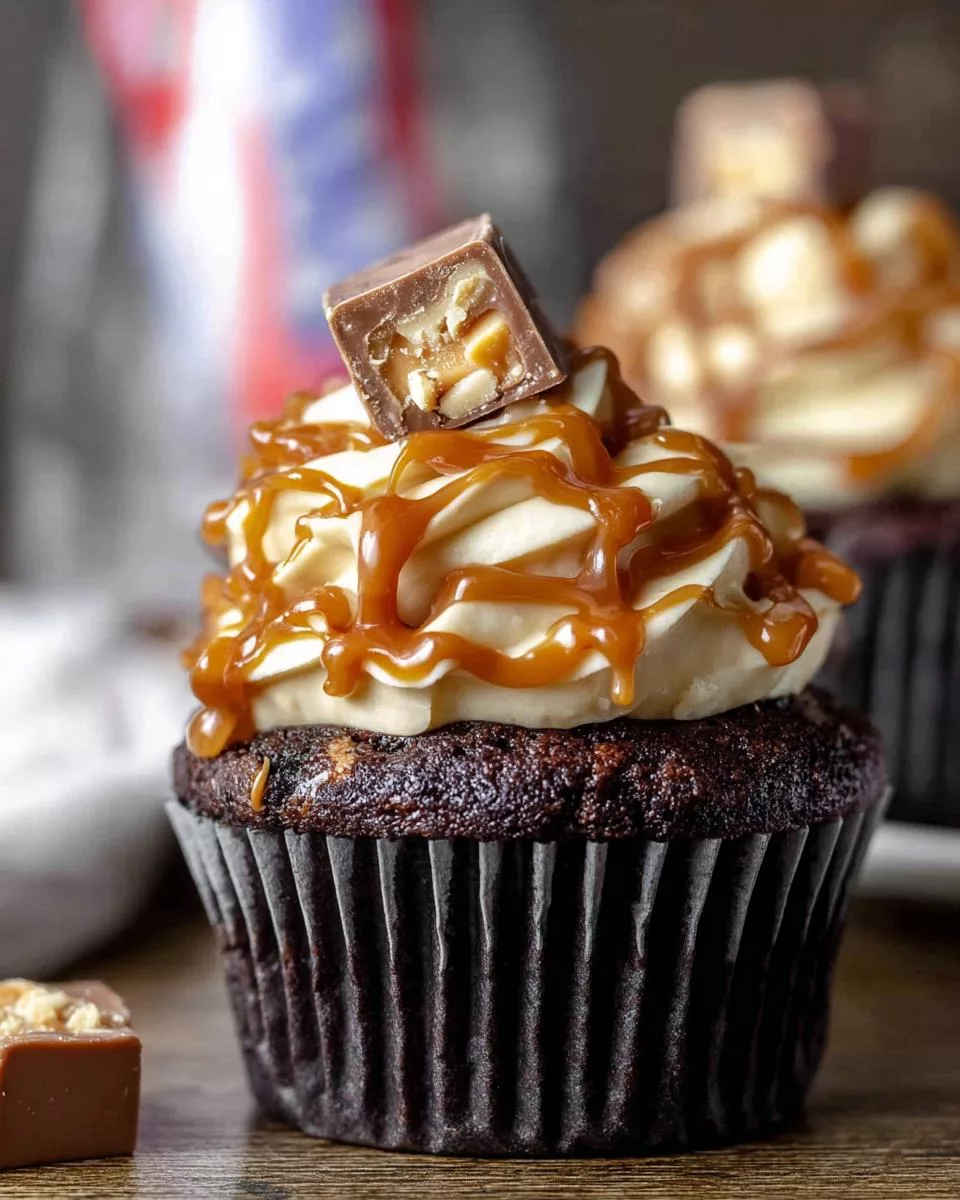 Snickers Cupcakes - detail 1