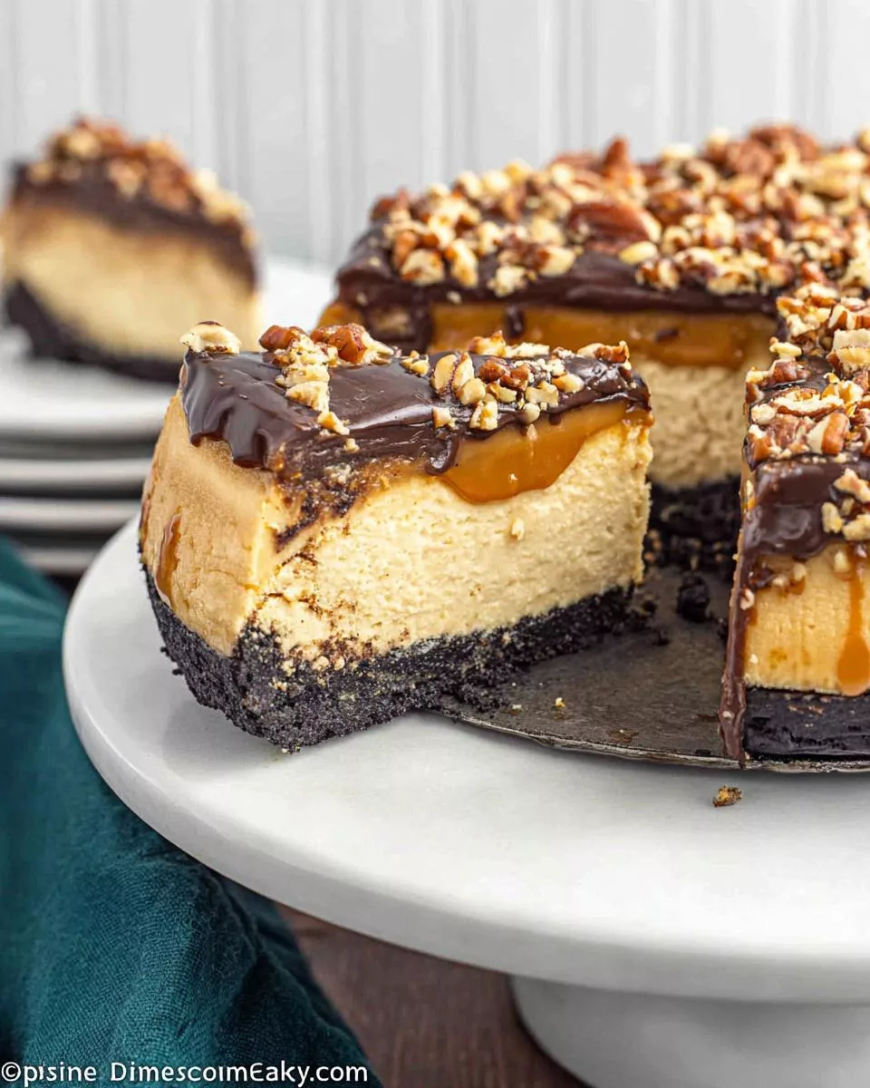 Turtle Cheesecake - detail 1