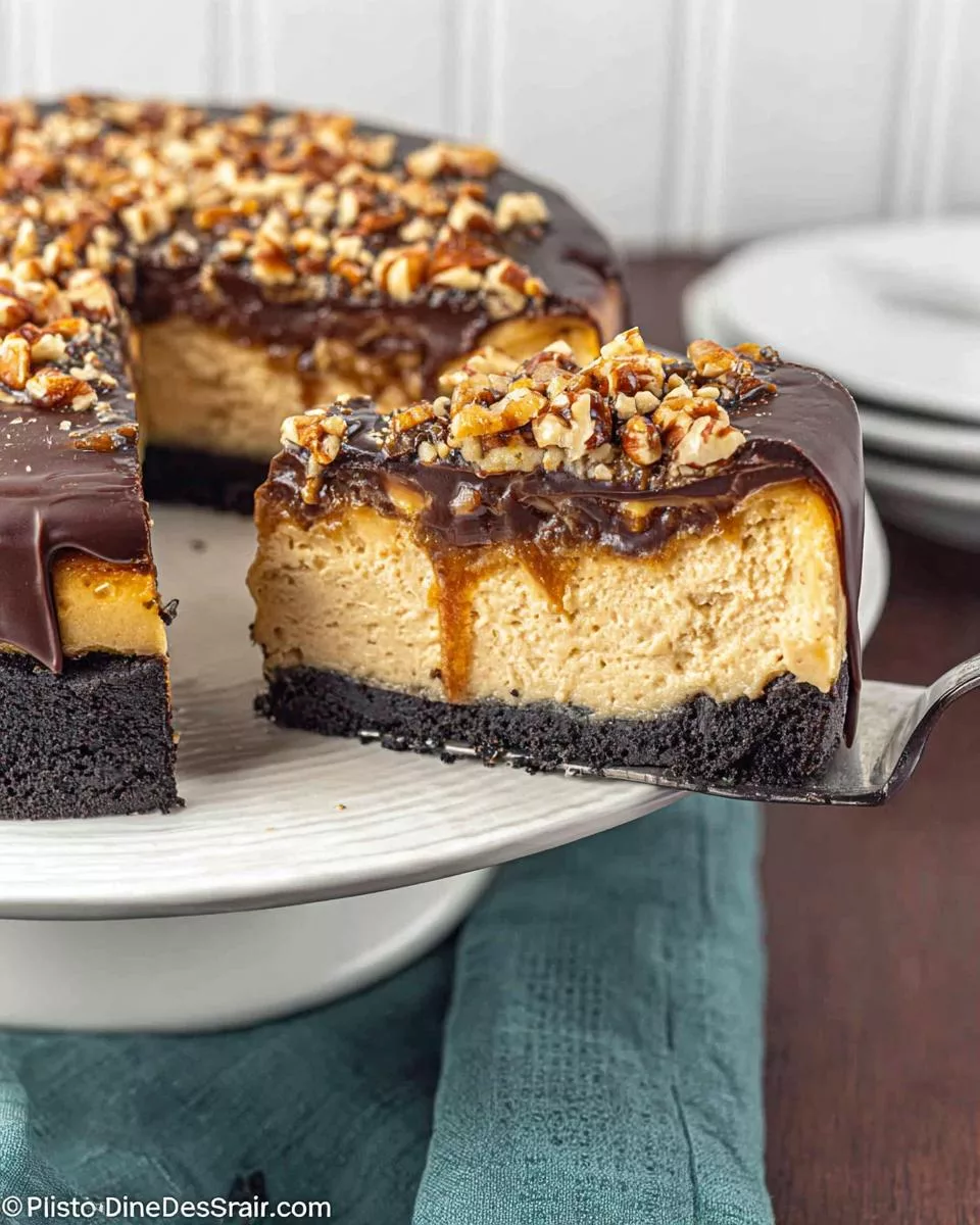 Turtle Cheesecake - detail 2