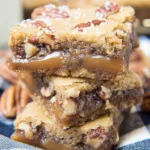 Turtle Cookie Bars