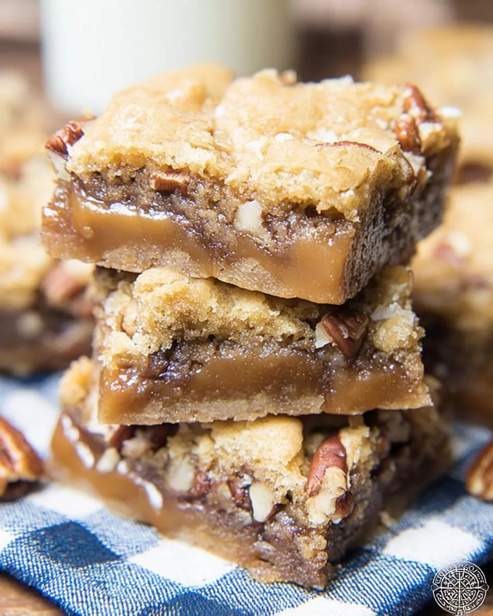 Turtle Cookie Bars - detail 2