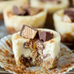 Twix Caramel Mini Cheesecakes
