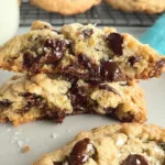 Ultra Thick and Chewy Chocolate Chip Cookies