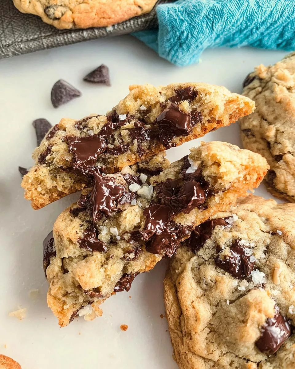 Ultra Thick and Chewy Chocolate Chip Cookies - detail 2