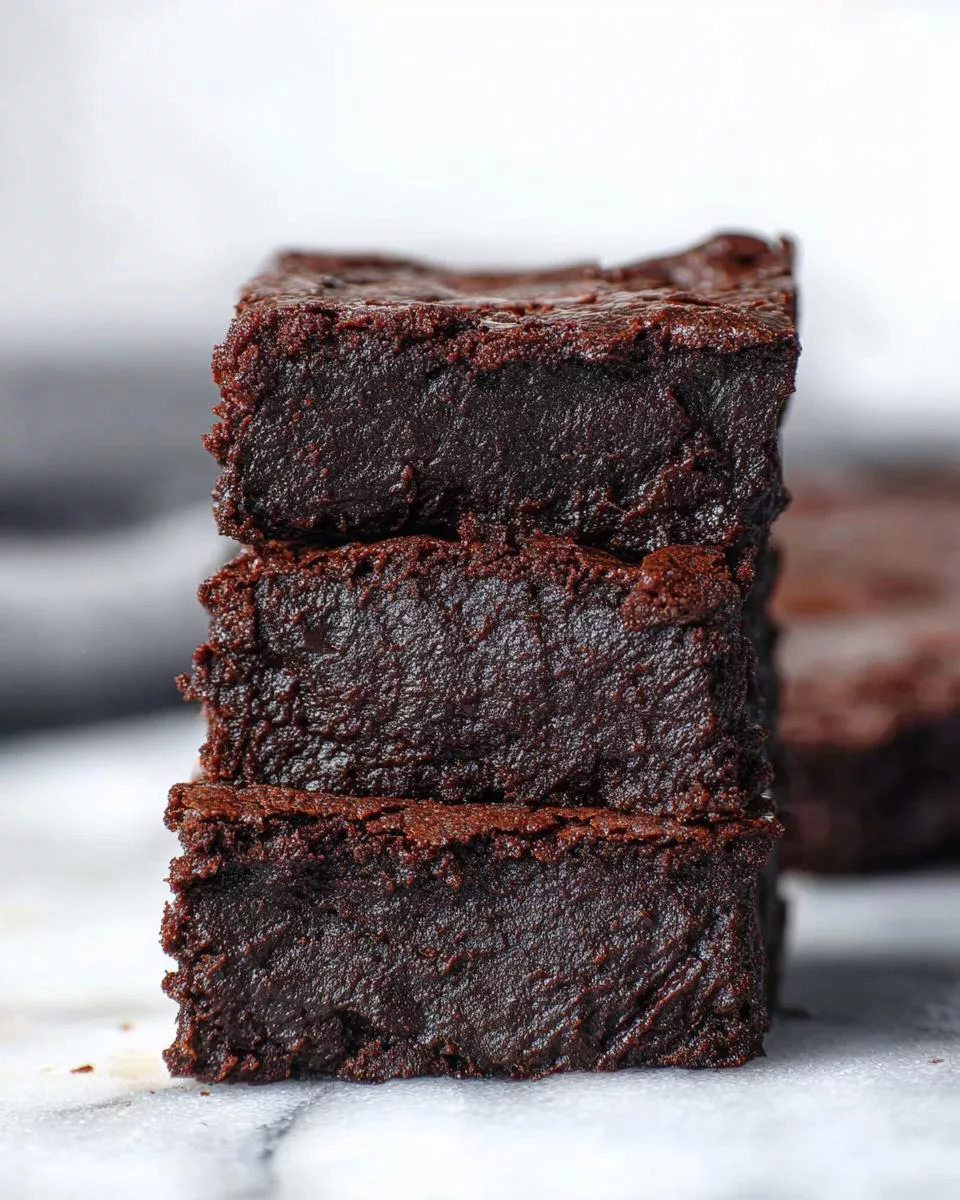 Vegan Brownies - detail 2