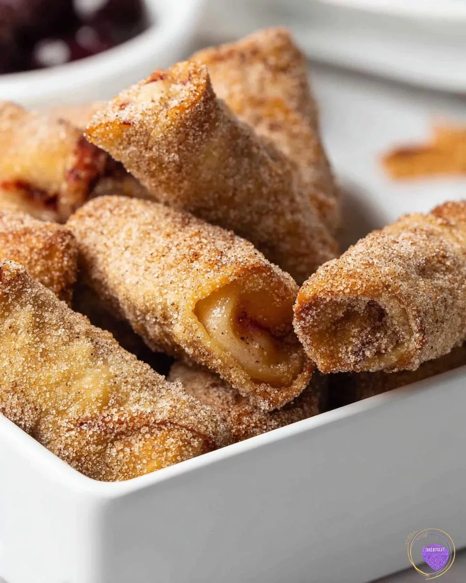 Air Fryer Cherry Cheesecake Egg Rolls - detail 1