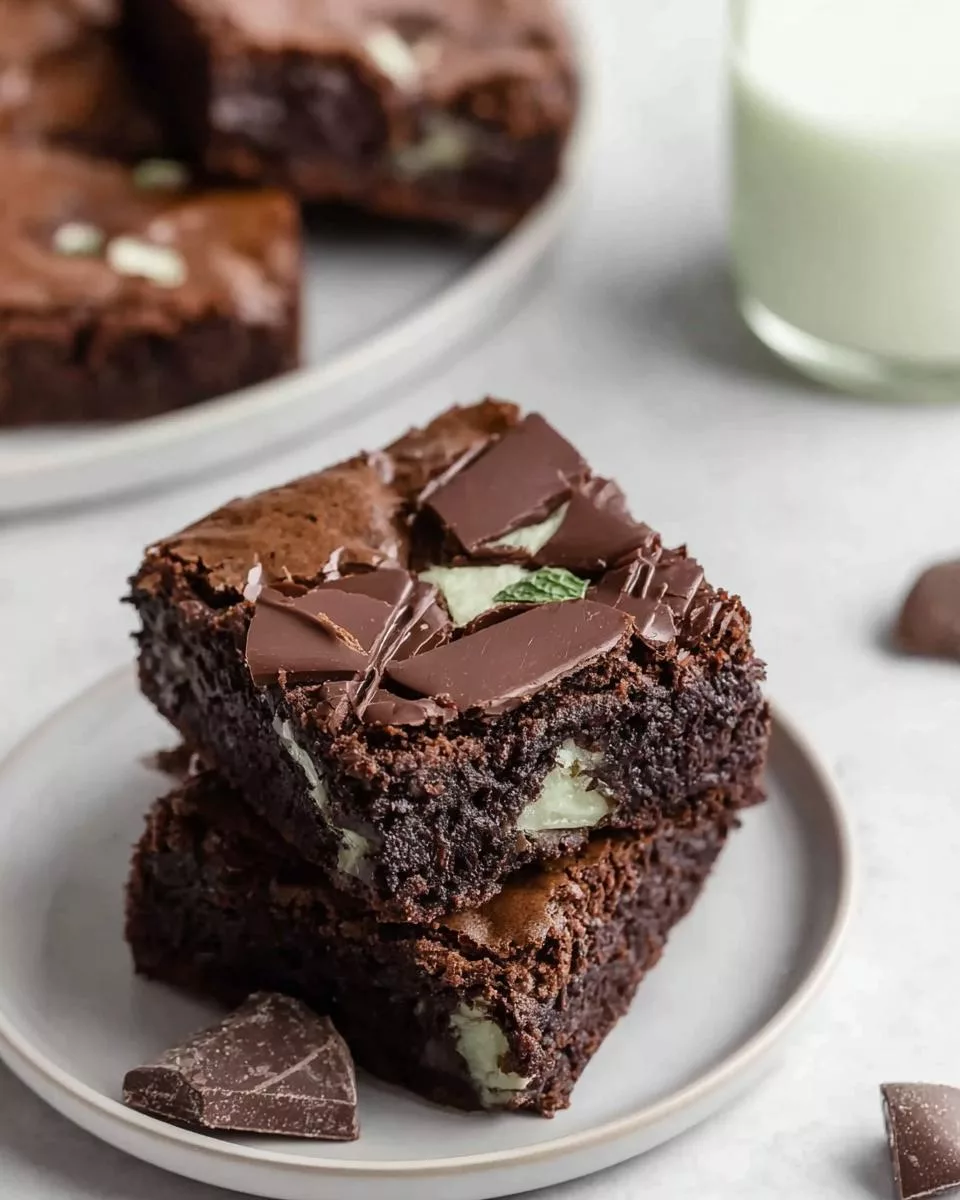 Andes Mint Brownies - detail 2