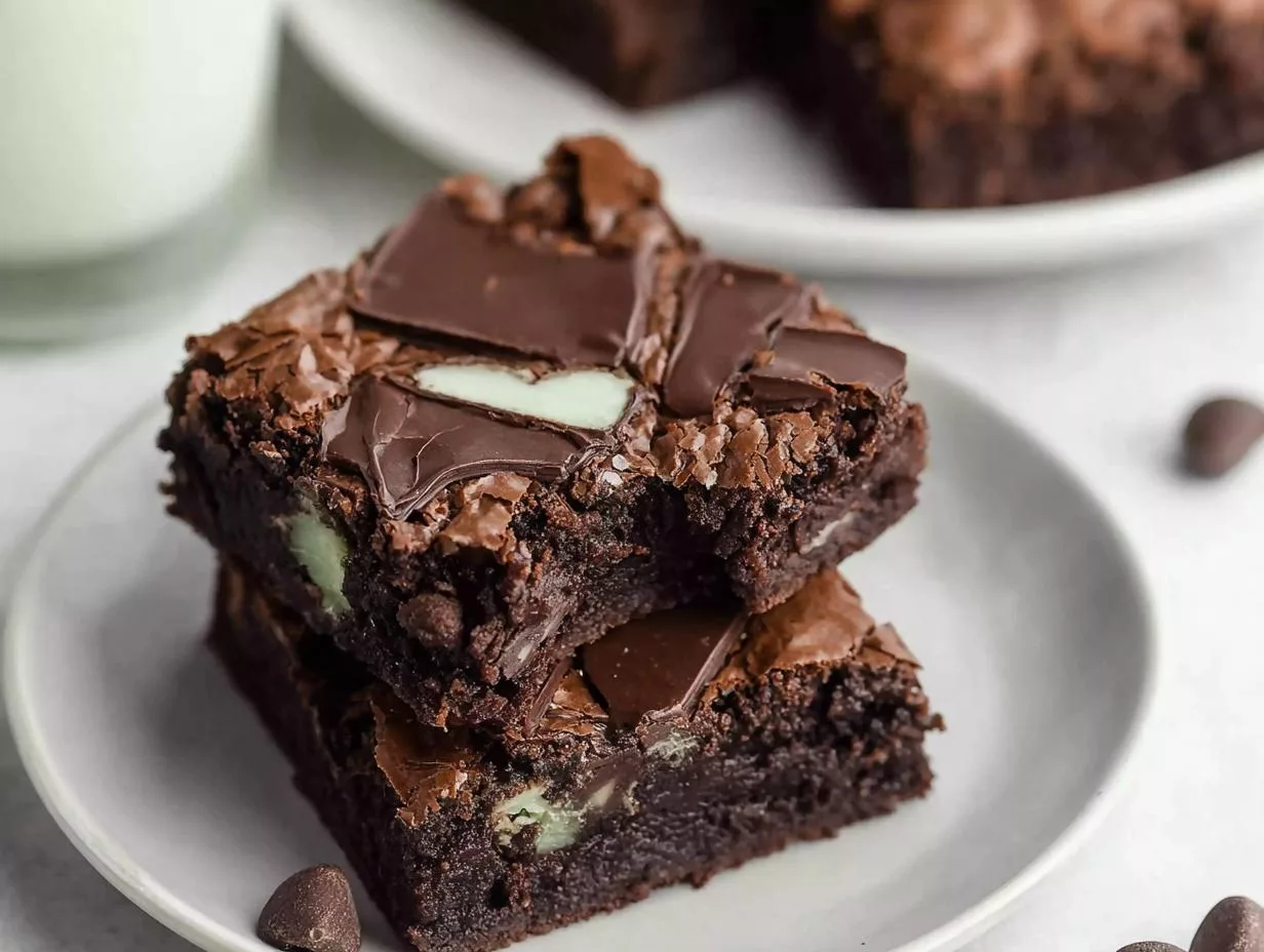 Andes Mint Brownies