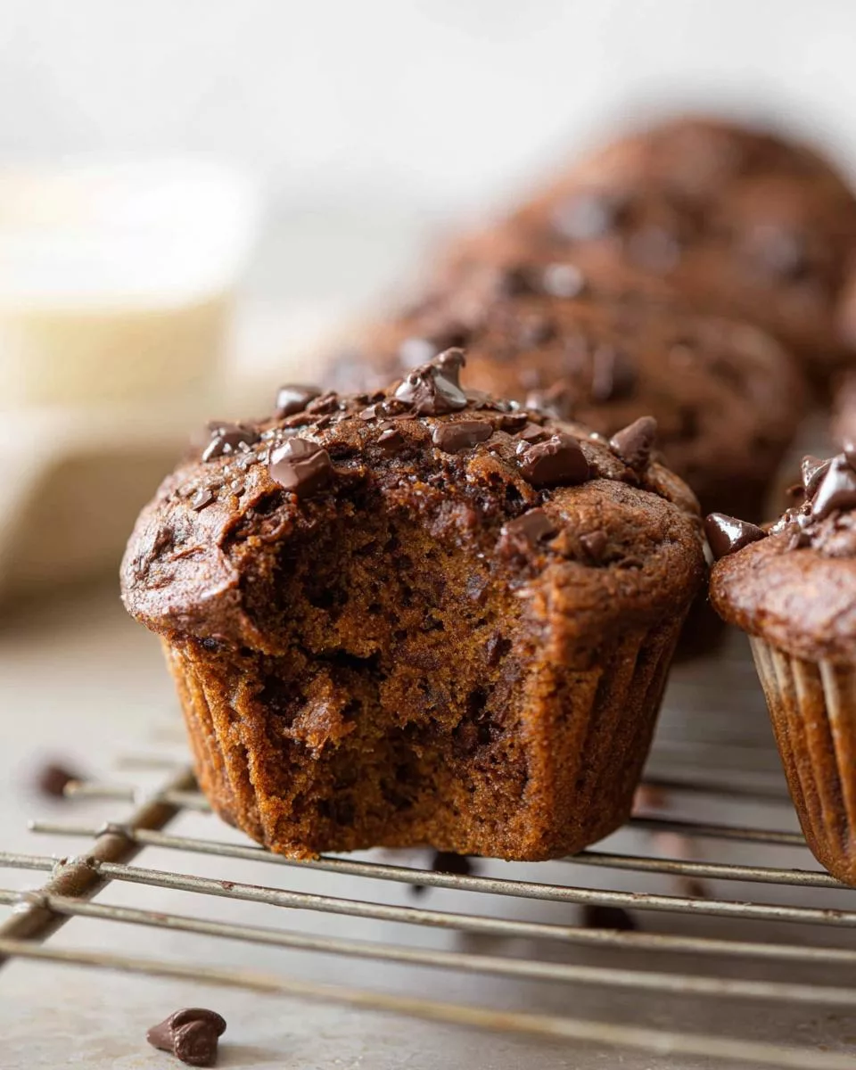 Banana Chocolate Muffin - detail 2