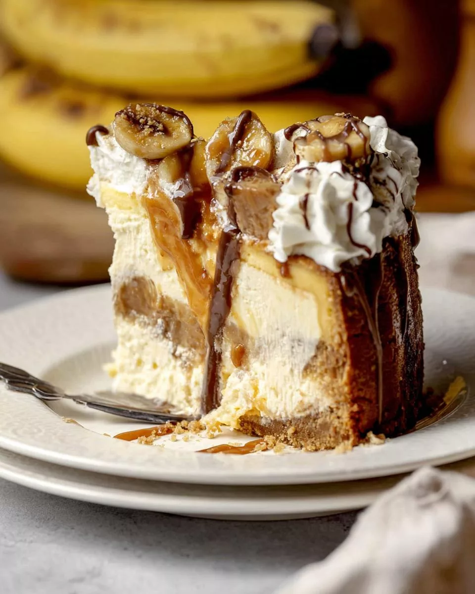 Banoffee Cheesecake - detail 1