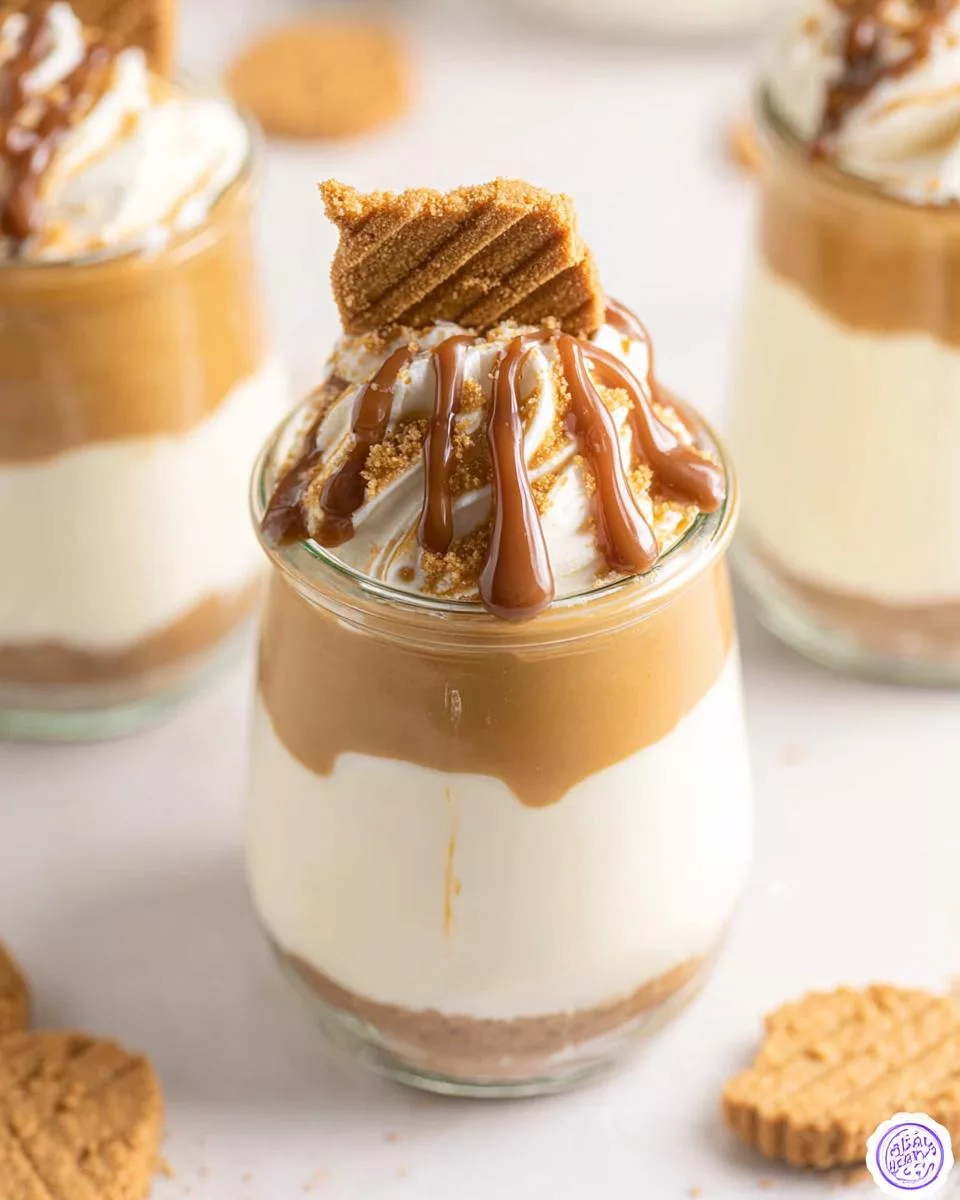 Biscoff Cheesecake Jars - detail 2