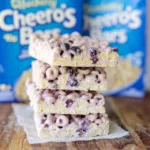Blueberry Cheerios Cereal Bars