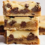 Chocolate Chip Cookie Cheesecake Bars