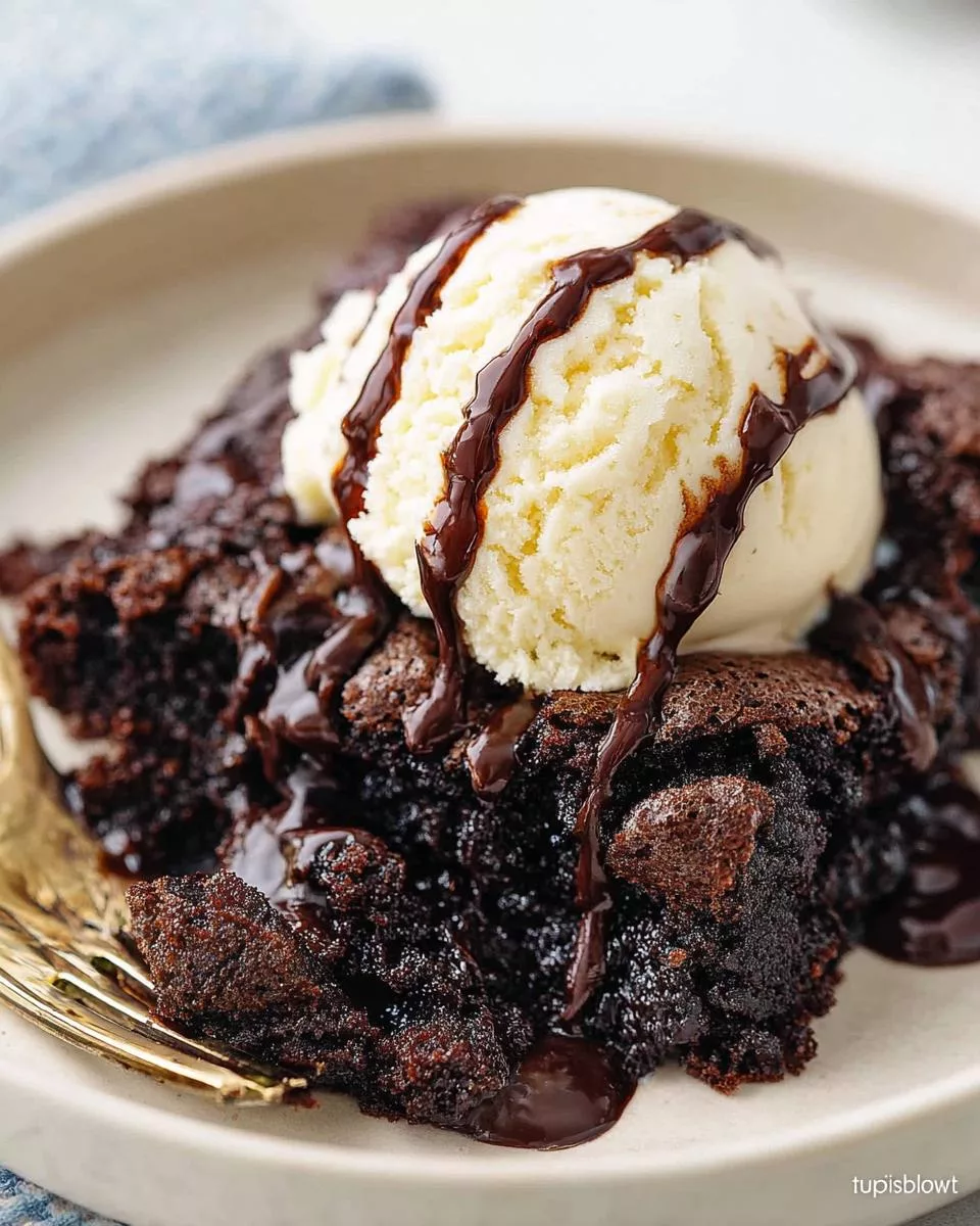 Decadent Chocolate Cobbler Recipe That Melts Hearts - Gourmet Comfort ...