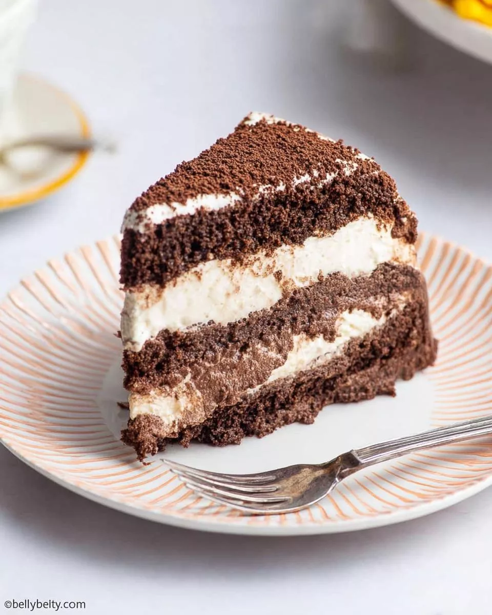 Chocolate Icebox Cake - detail 1