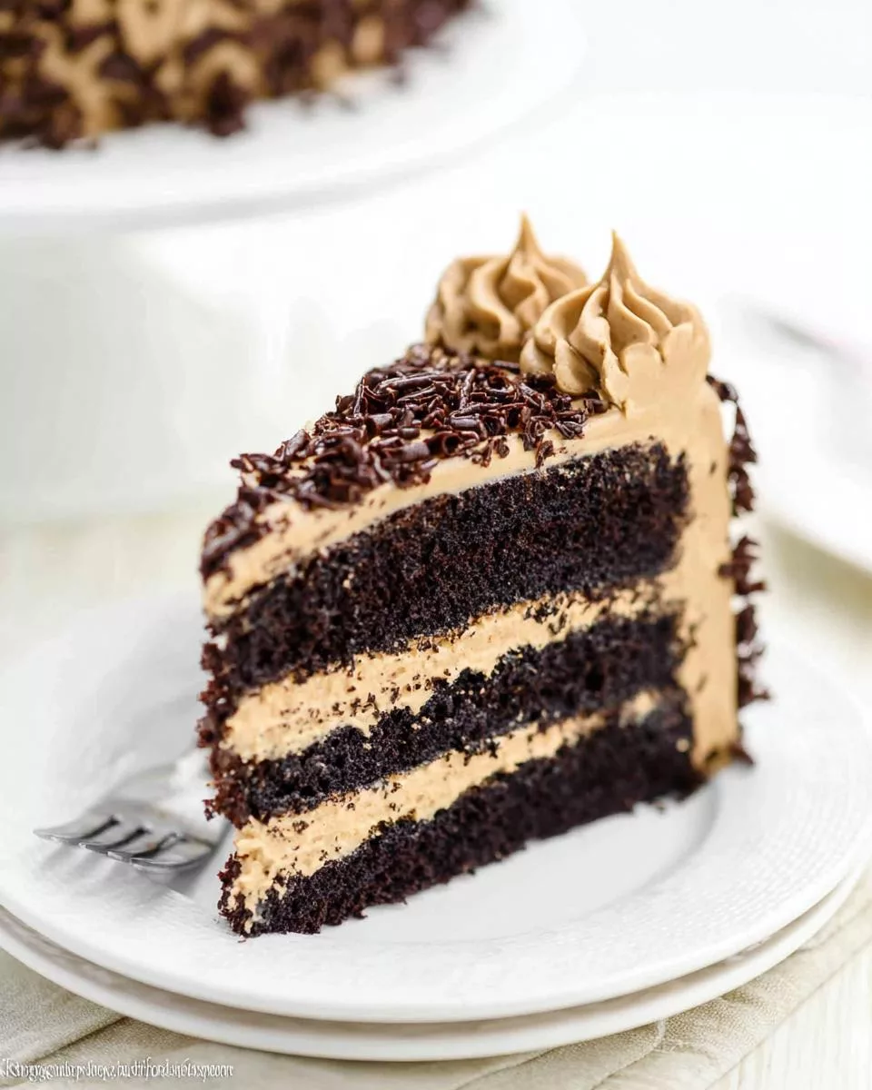 Chocolate Mocha Cake - detail 1