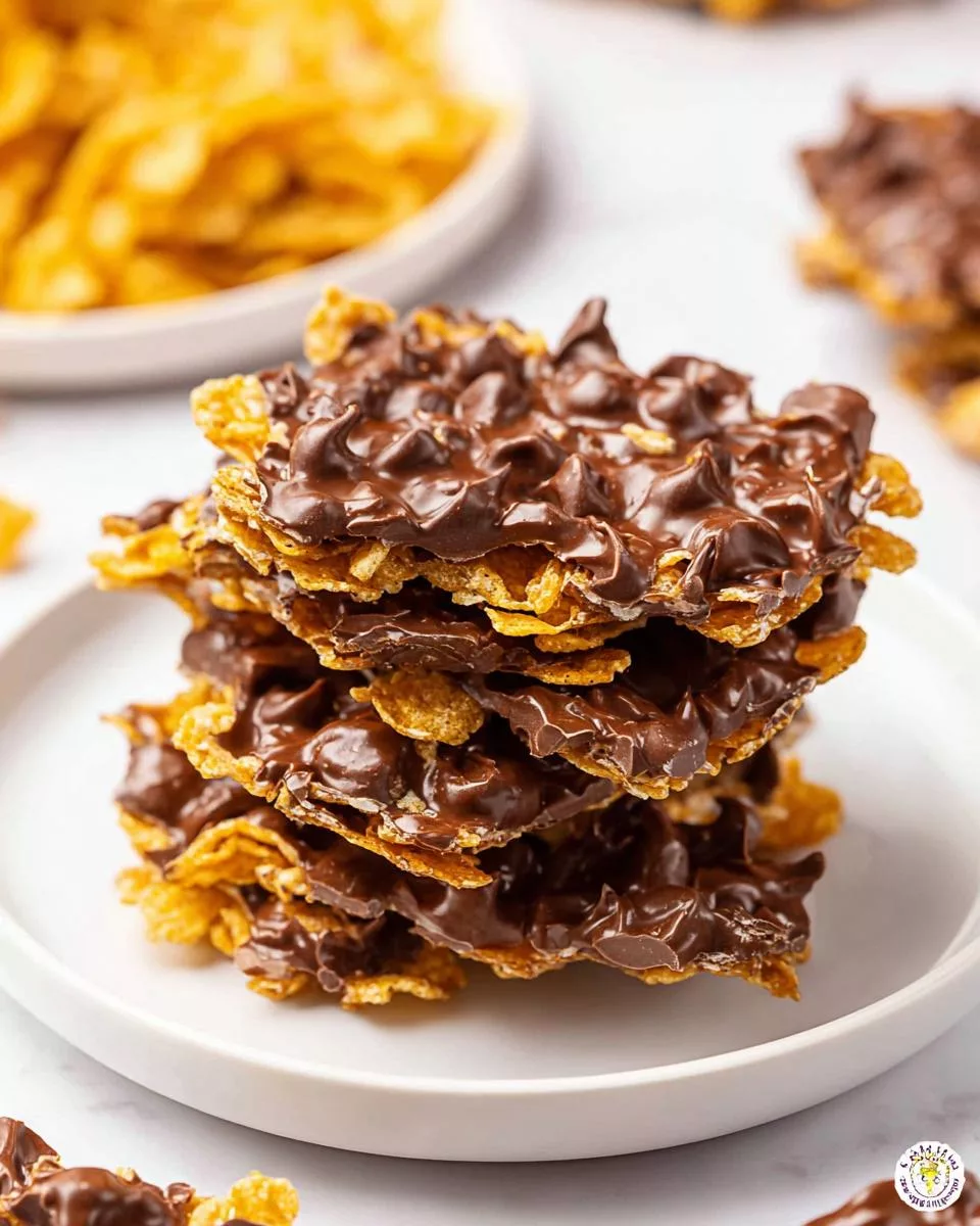 Cornflake Chocolate Brittle - detail 2