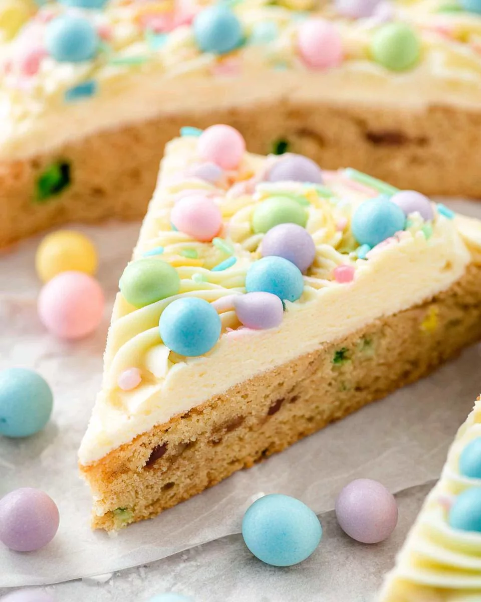 Easter Sugar Cookie Cake - detail 2