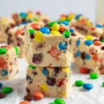 M&M Cookie Dough Fudge