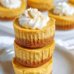 Mini Pumpkin Cheesecakes