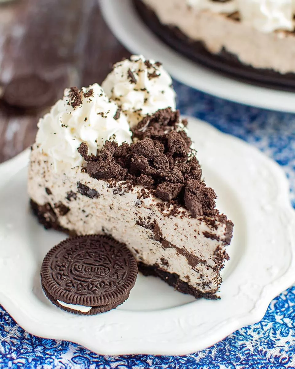 No Bake Oreo Cheesecake - detail 2