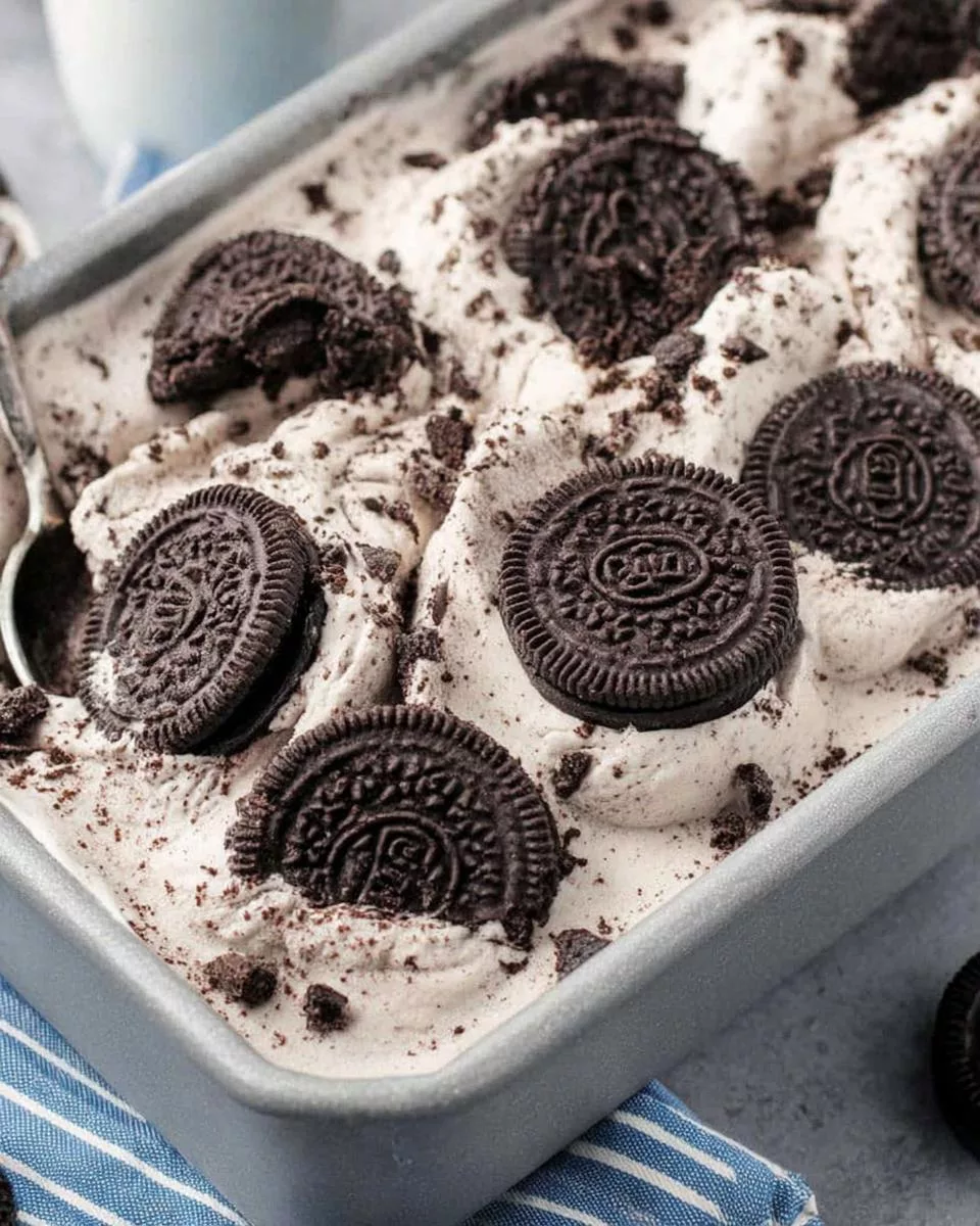 No-Churn Oreo Ice Cream - detail 1