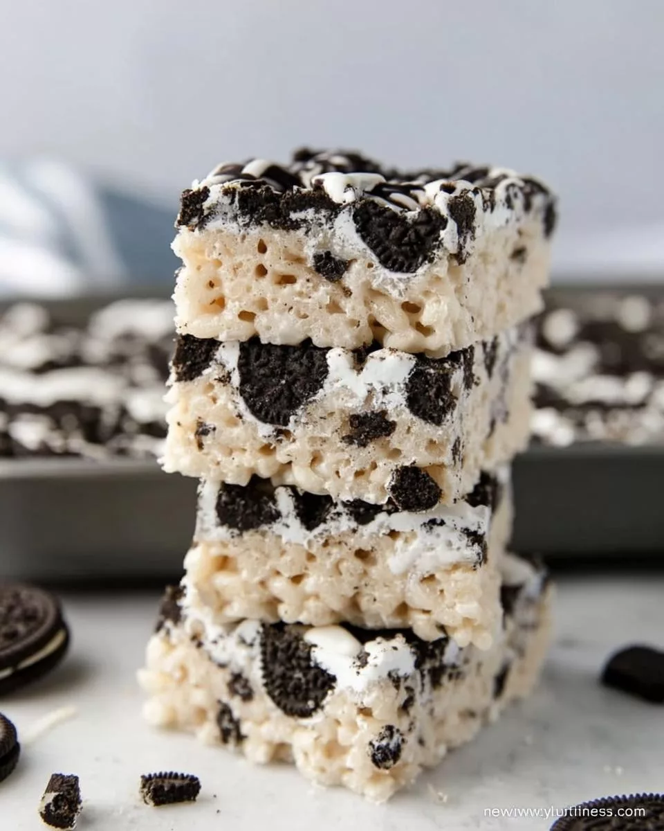 Oreo Rice Krispie Treats - detail 1
