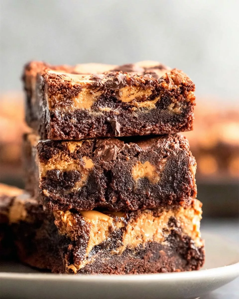 Peanut Butter Brownie Recipe - detail 2