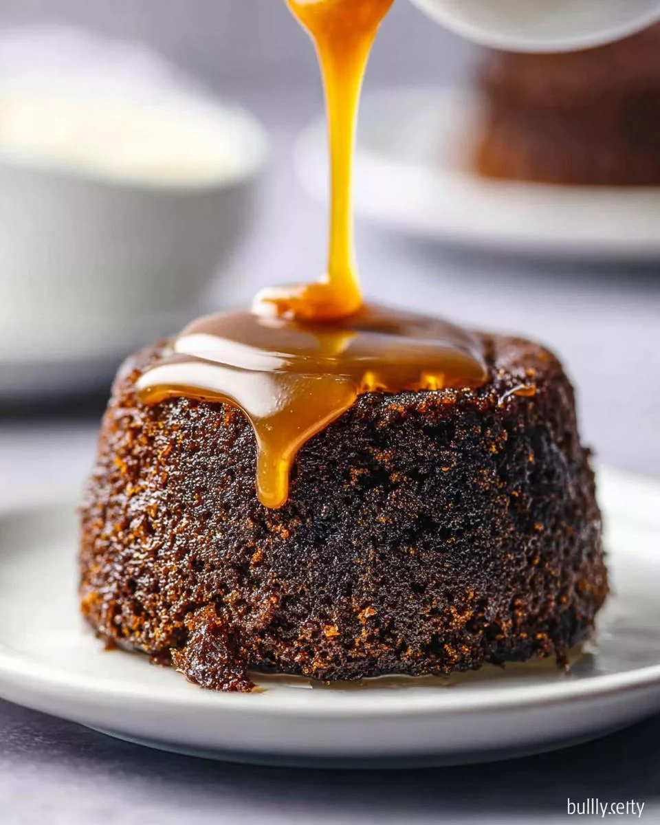 Sticky Toffee Pudding - detail 1