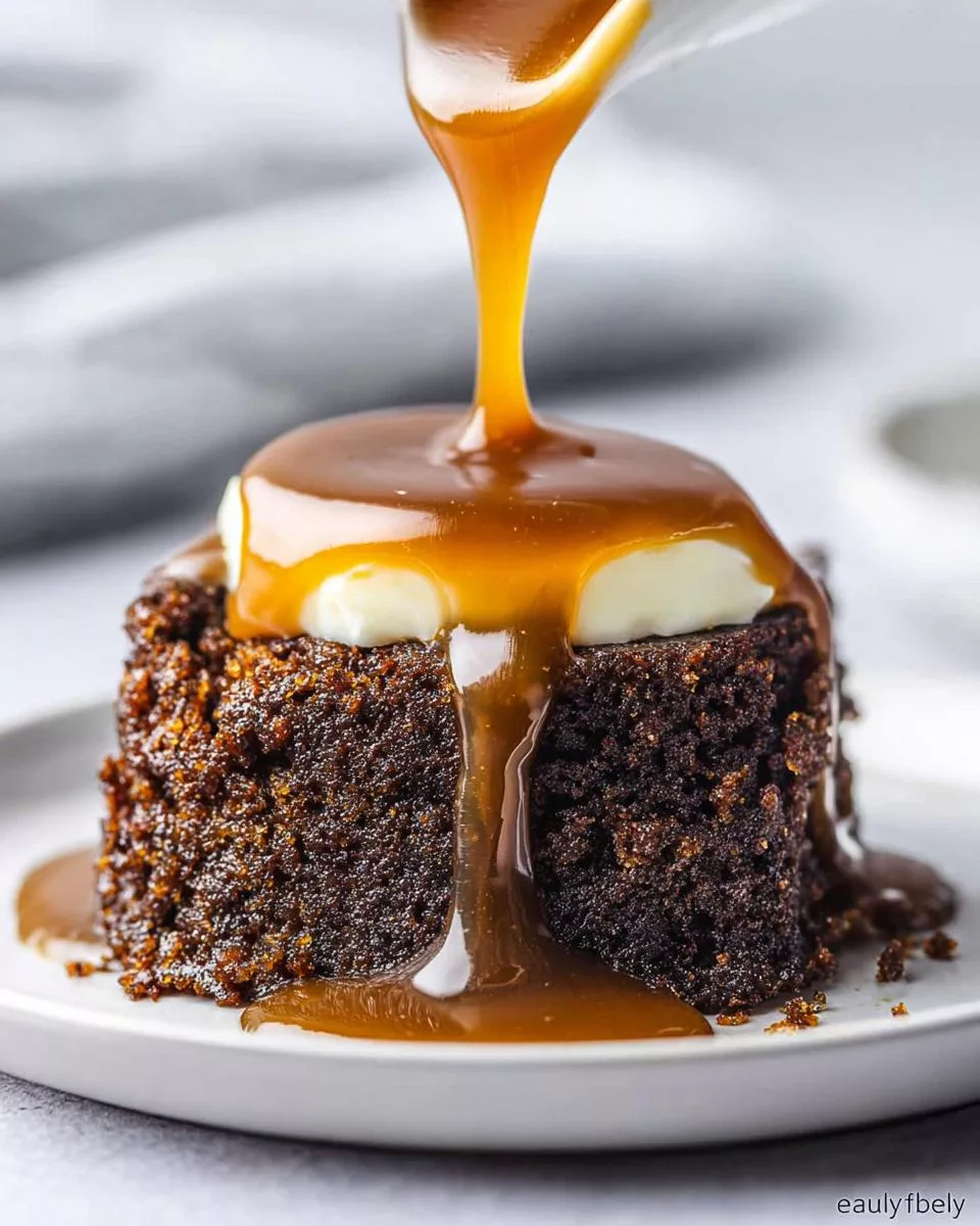 Sticky Toffee Pudding - detail 2