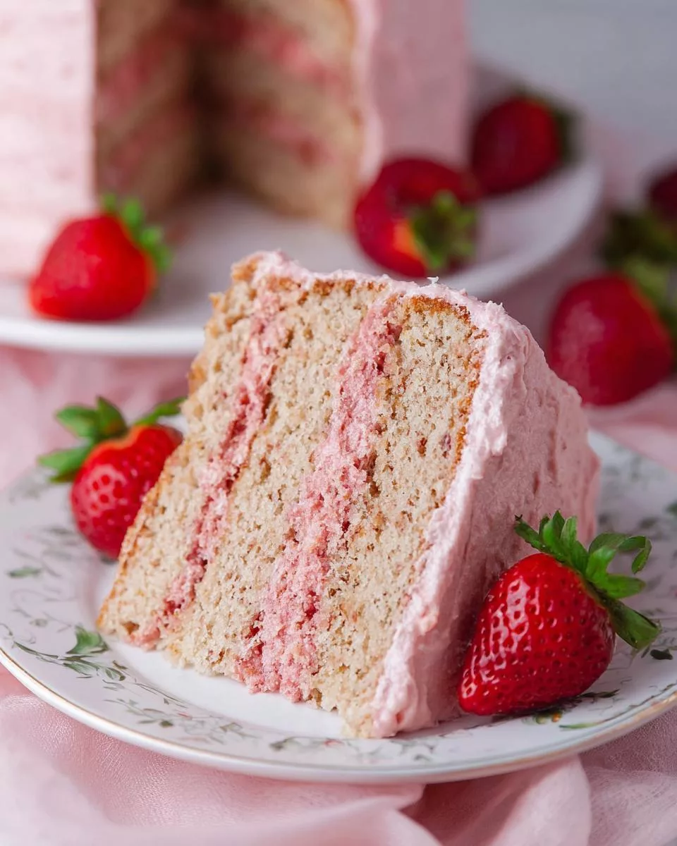 Strawberry Cake Recipe - detail 2