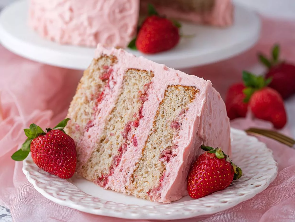 Strawberry Cake Recipe