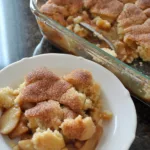 Sugar Cookie and Apple Cobbler