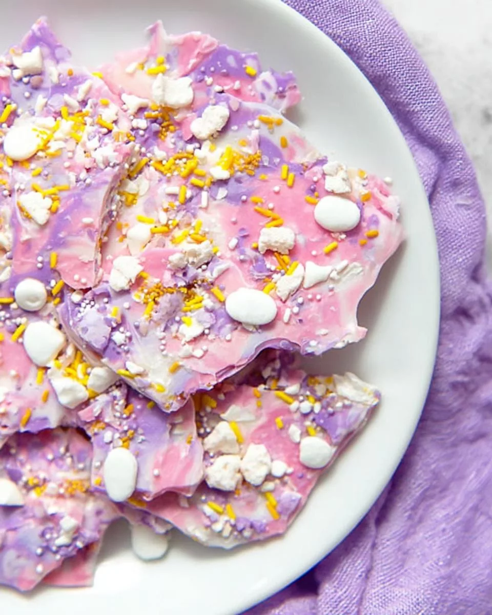 Yogurt Unicorn Bark - detail 2